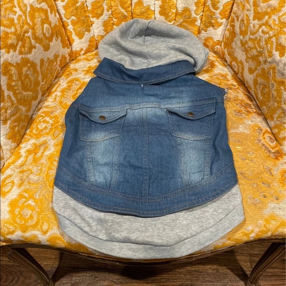 Tyson Denim Jean Jacket for Dog - Picture 5 of 10